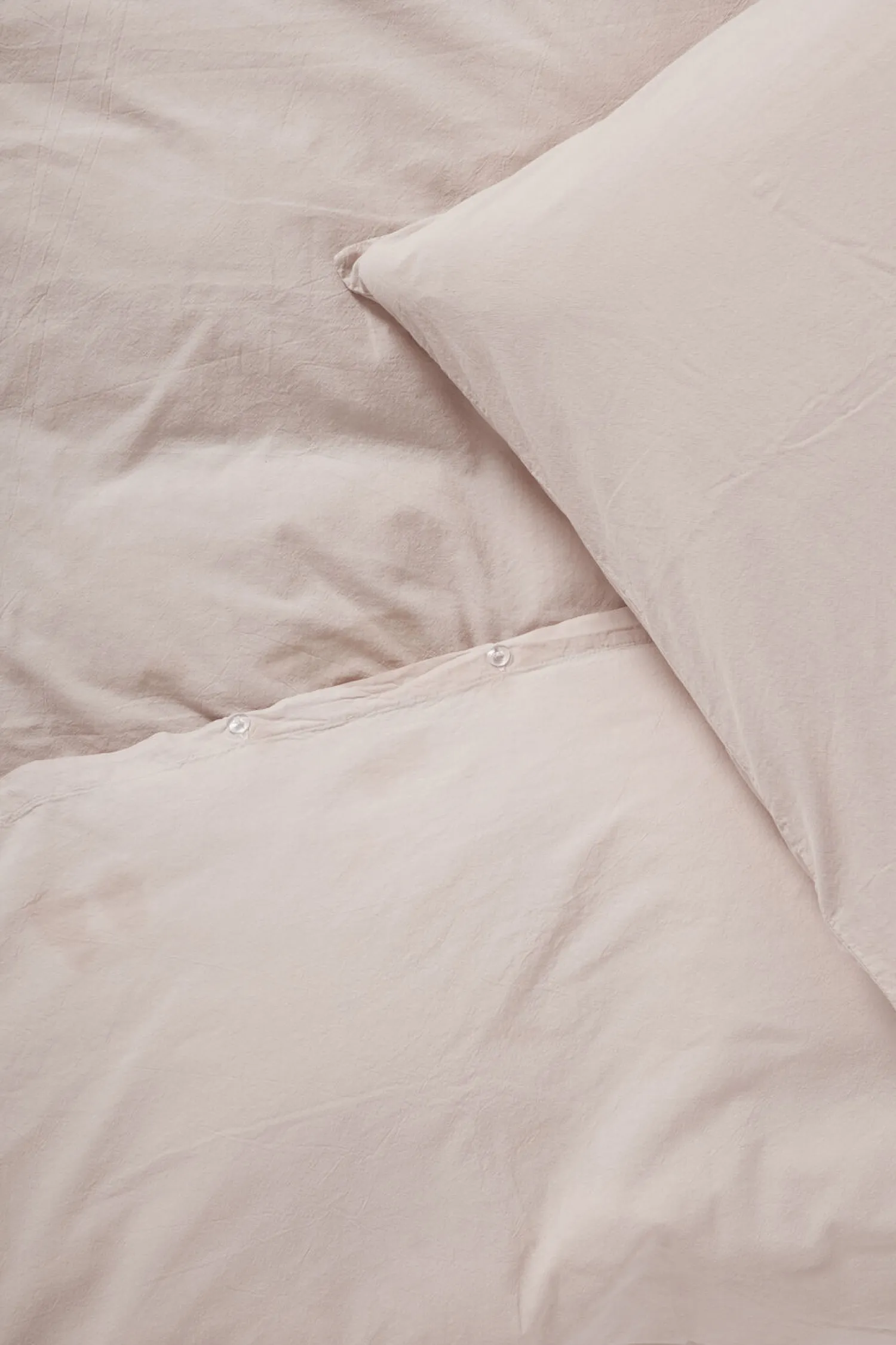 Online Compliments - Sengetøj - Stone Bed Linen 240x220/60x63 (2) cm - Rose