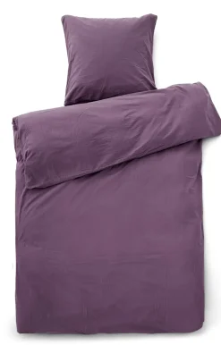 Hot Compliments - Sengetøj - Stone Bed Linen 140x220/60x63 cm - Plum