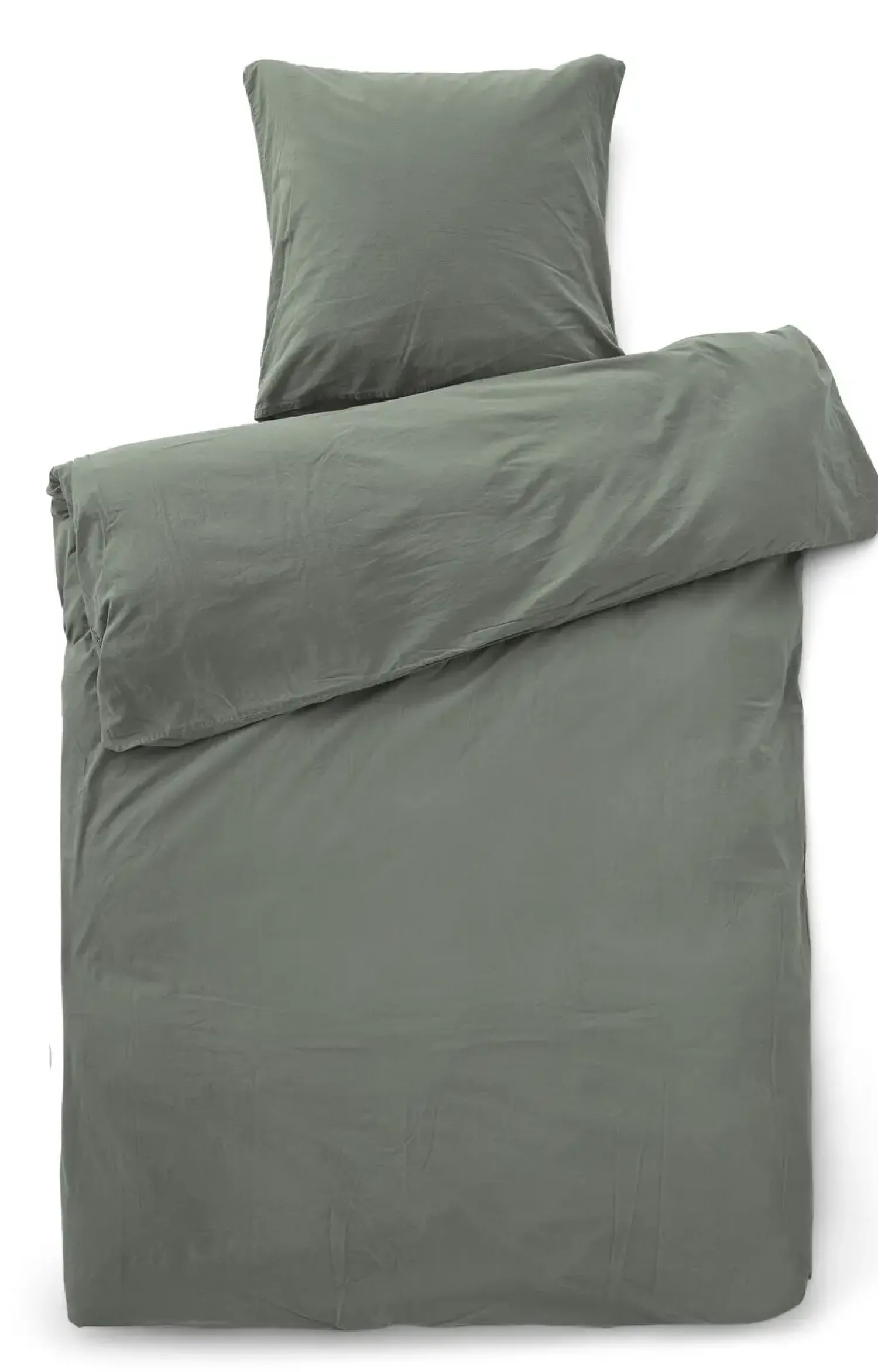 Online Compliments - Sengetøj - Stone Bed Linen 140x200/60x63 cm - Grå