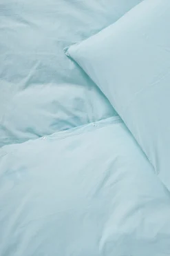 Sale Compliments - Sengetøj - Stone Bed Linen 140x200/60x63 cm - Sky blue