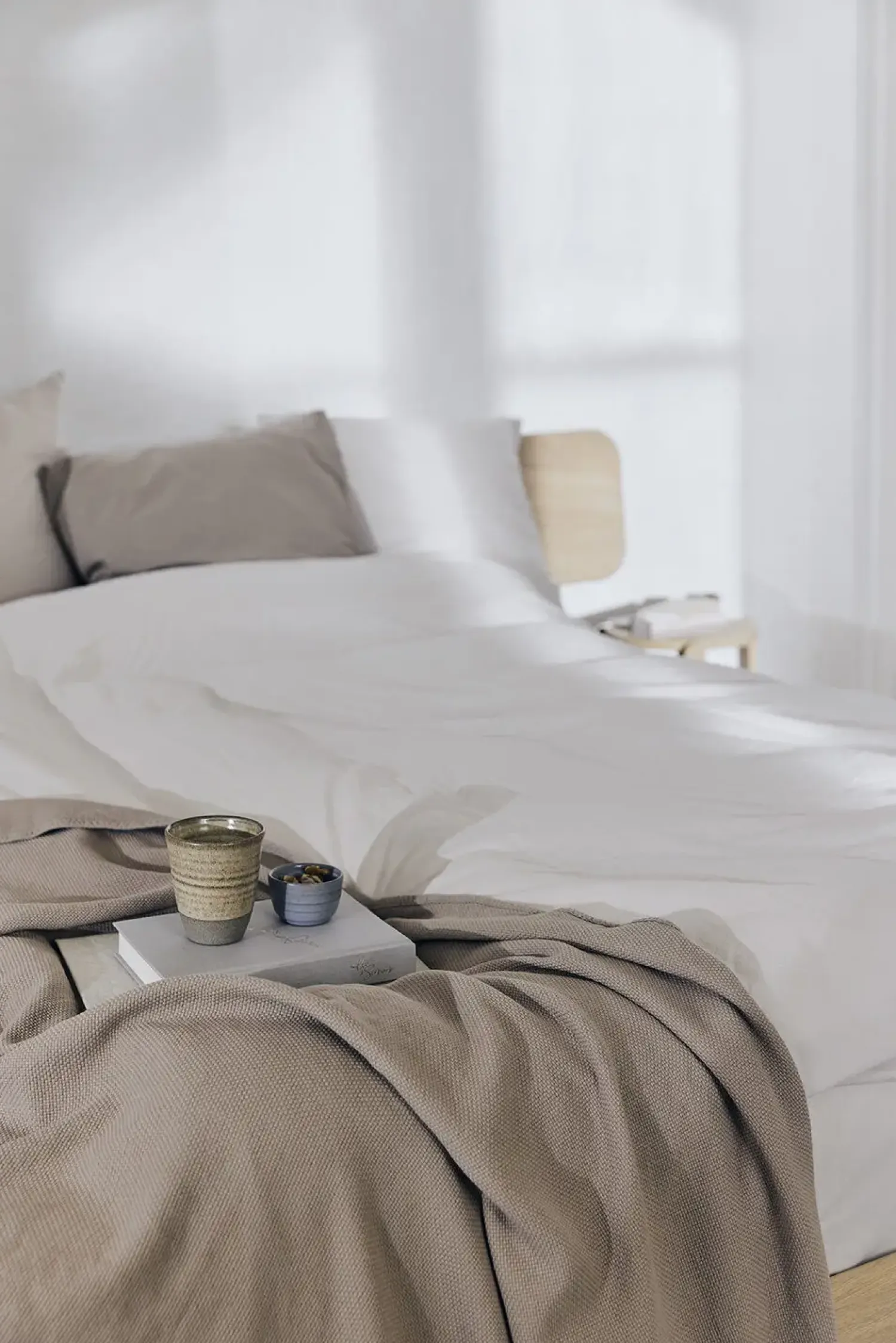 Clearance Compliments - Sengetøj - Stone Bed Linen 140x200/60x63 cm - Moon