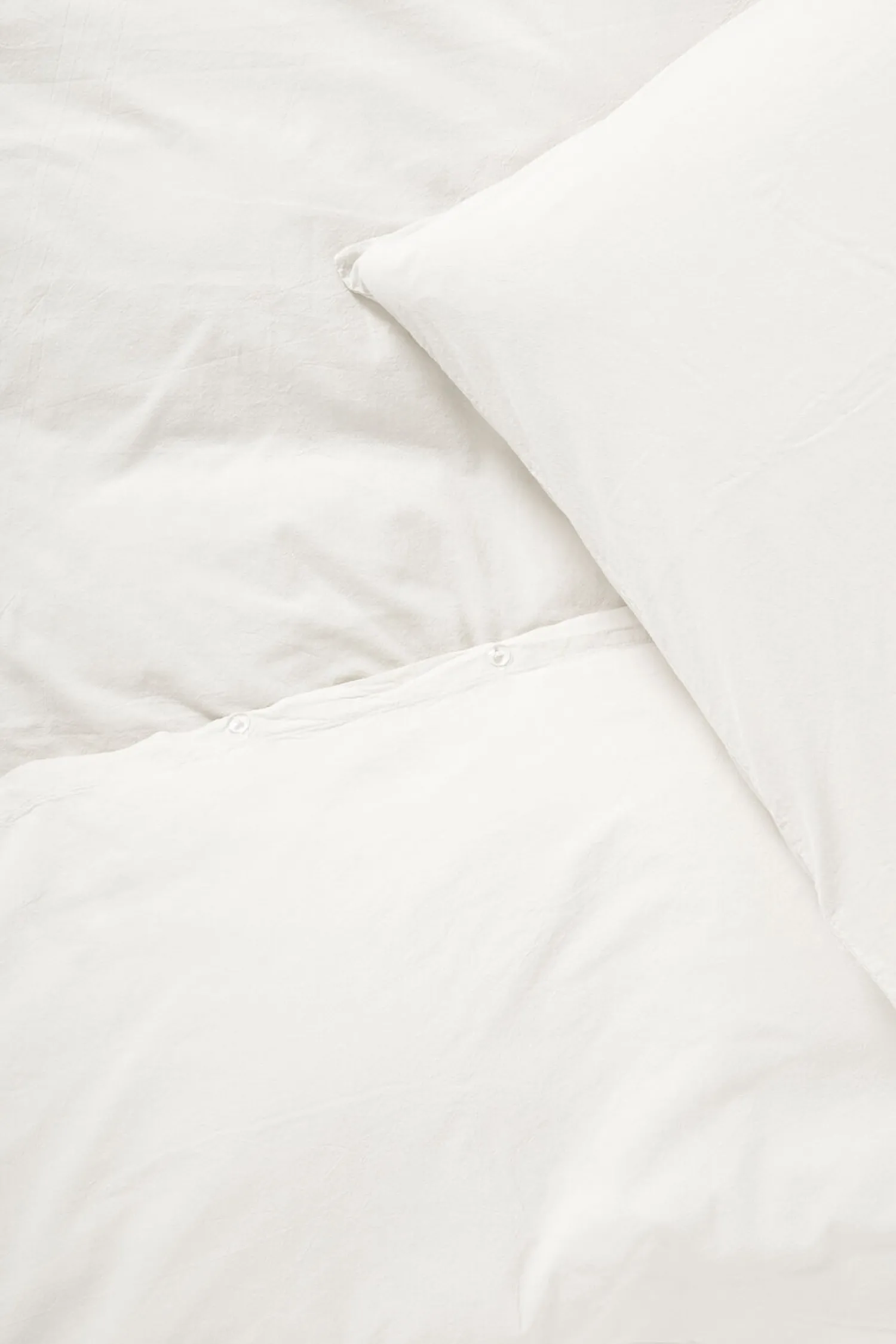Outlet Compliments - Sengetøj - Stone Bed Linen 140x200/60x63 cm - Hvid