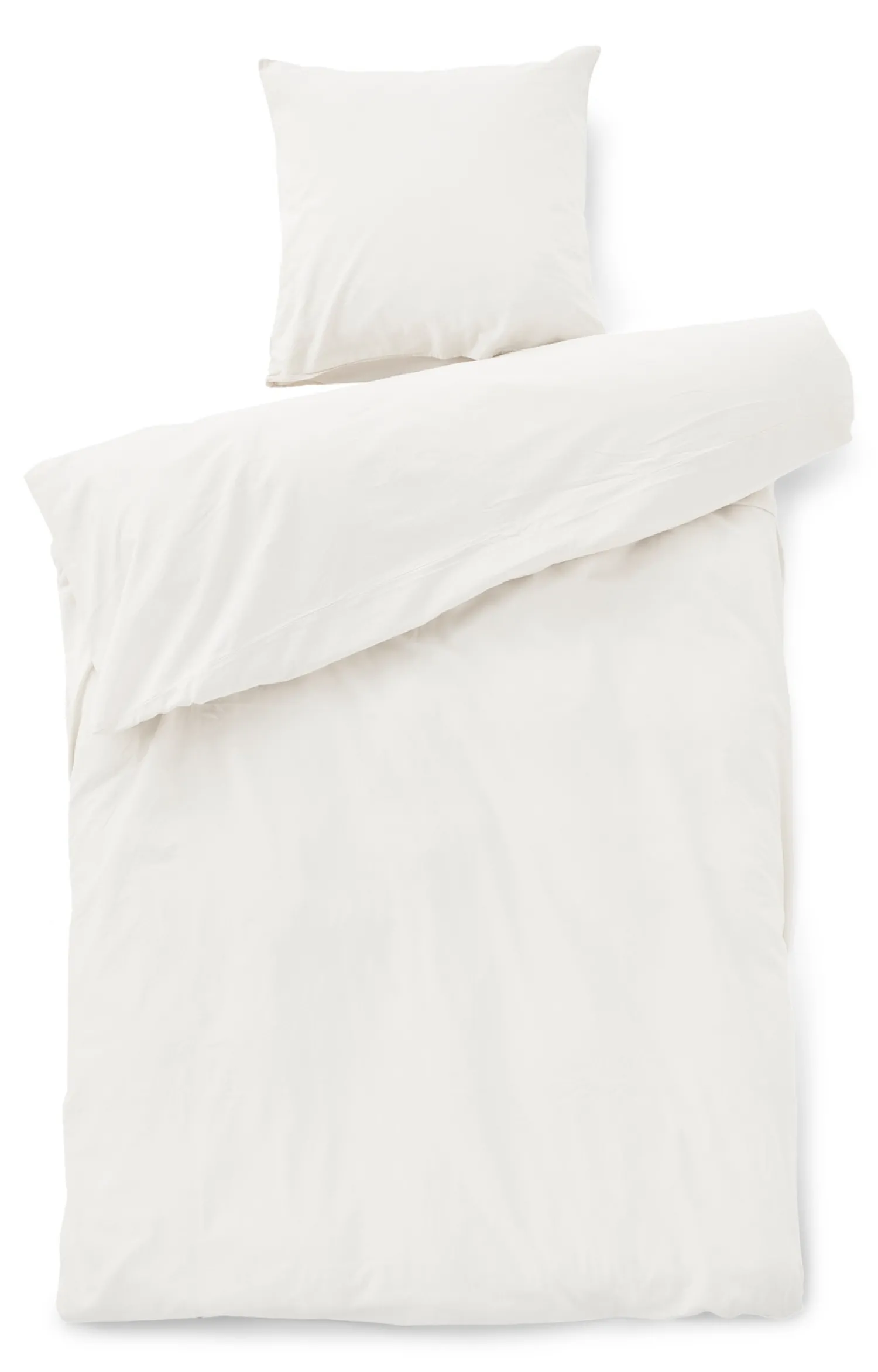 Outlet Compliments - Sengetøj - Stone Bed Linen 140x200/60x63 cm - Hvid