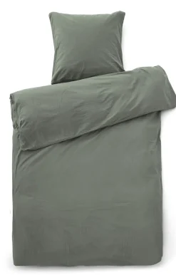 Sale Compliments - Sengetøj - Stone Bed Linen 200x200/60x63 (2) cm - Mørk grå