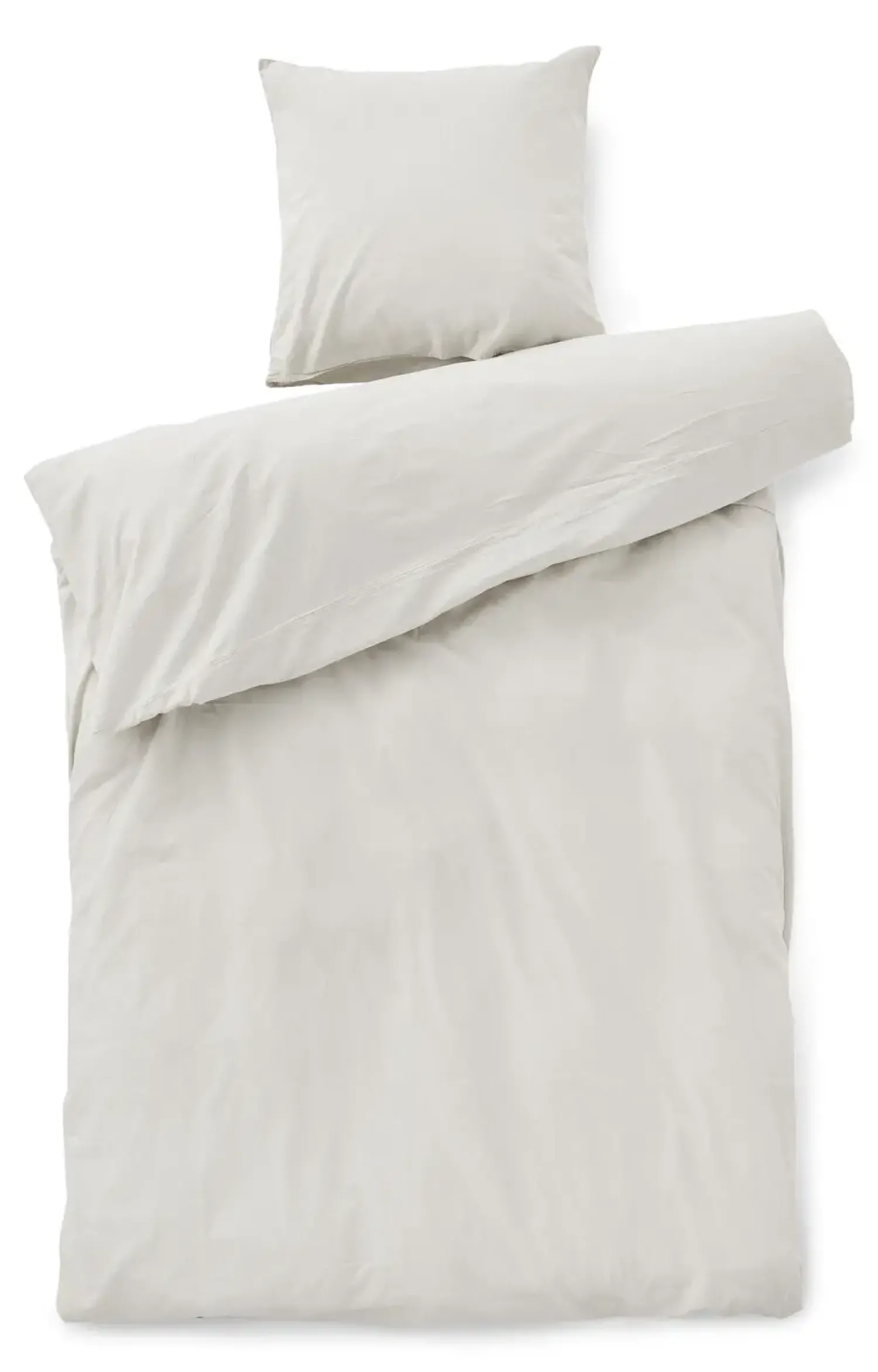Compliments - Sengetøj - Stone Bed Linen 140x220/60x63 cm - Moon