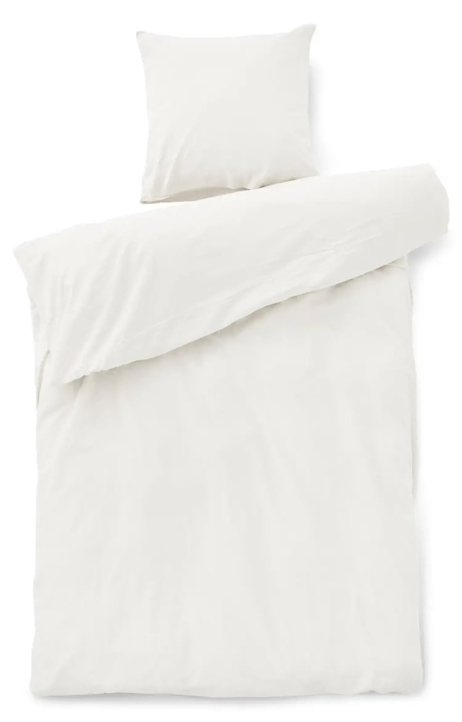 Clearance Compliments - Sengetøj - Stone Bed Linen 140x220/60x63 cm - Hvid