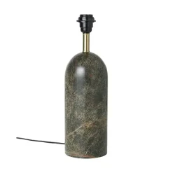 Discount Cozy Living - Asta lampefod/base - Marmor - Forest Green - med lidt rødt