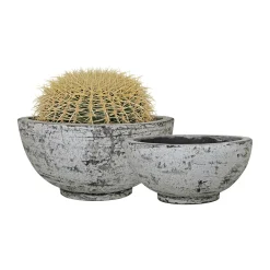 Sale Cozy Living - Flower Pot Concrete - Sæt af 2 stk.