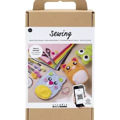Sale Creativ Company - Start DIY Kit Syning, Bamser, 1 pk.