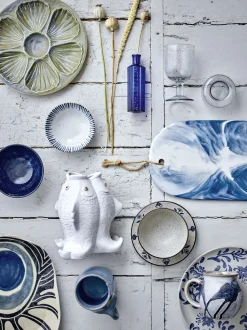 Outlet Creative Collection - Fili Vase, Hvid, Stentøj
