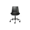 Clearance DAN-FORM - HYPE Office Stol - Vintage sort kunstlæder
