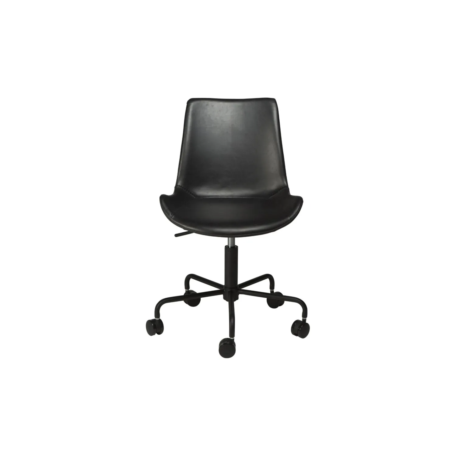 Clearance DAN-FORM - HYPE Office Stol - Vintage sort kunstlæder