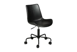 Clearance DAN-FORM - HYPE Office Stol - Vintage sort kunstlæder