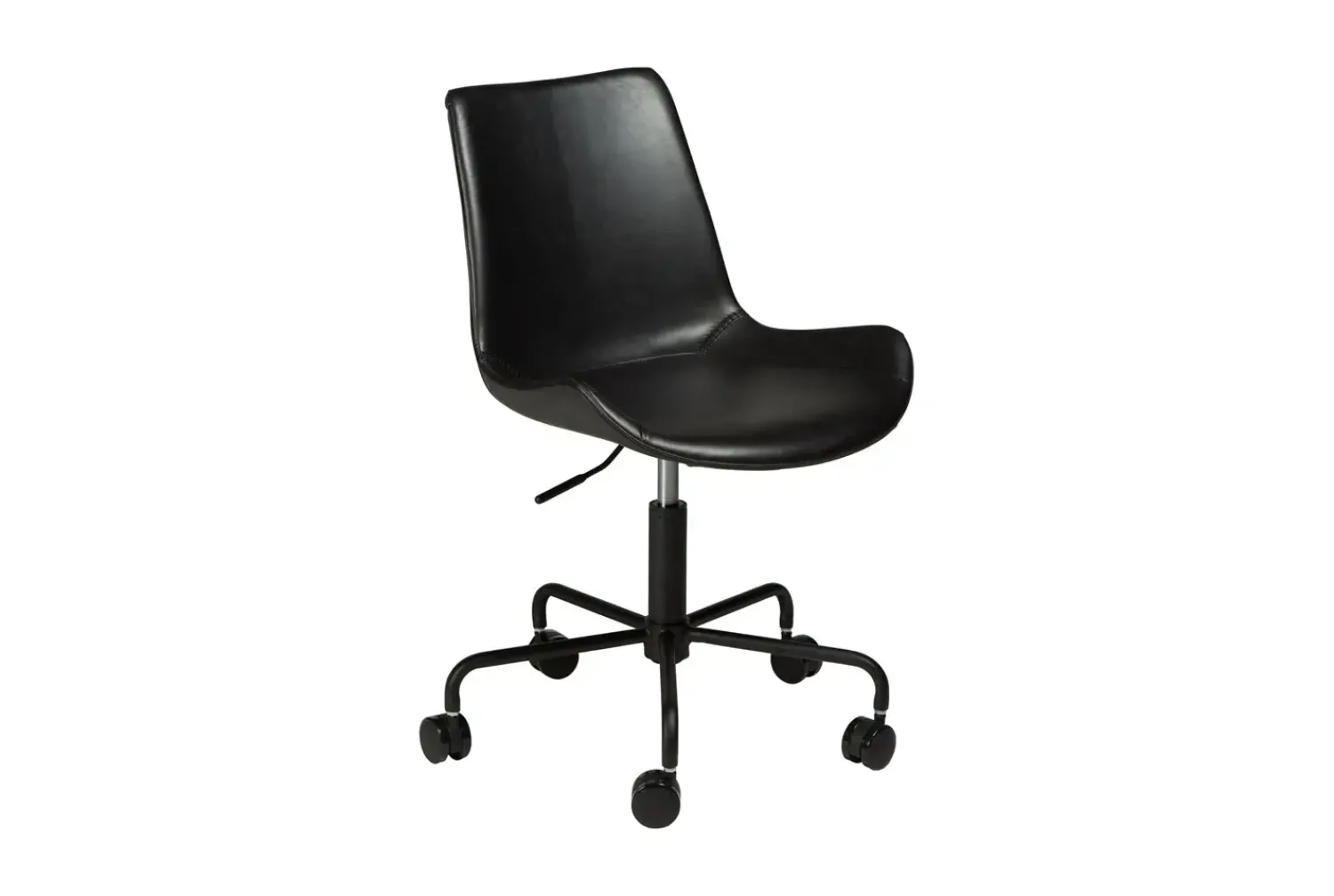 Clearance DAN-FORM - HYPE Office Stol - Vintage sort kunstlæder