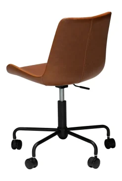 Online DAN-FORM - HYPE Office Stol - Vintage lysebrun kunstlæder