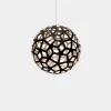Online David Trubridge - Coral Pendel - Sort/natur Ø 80 cm