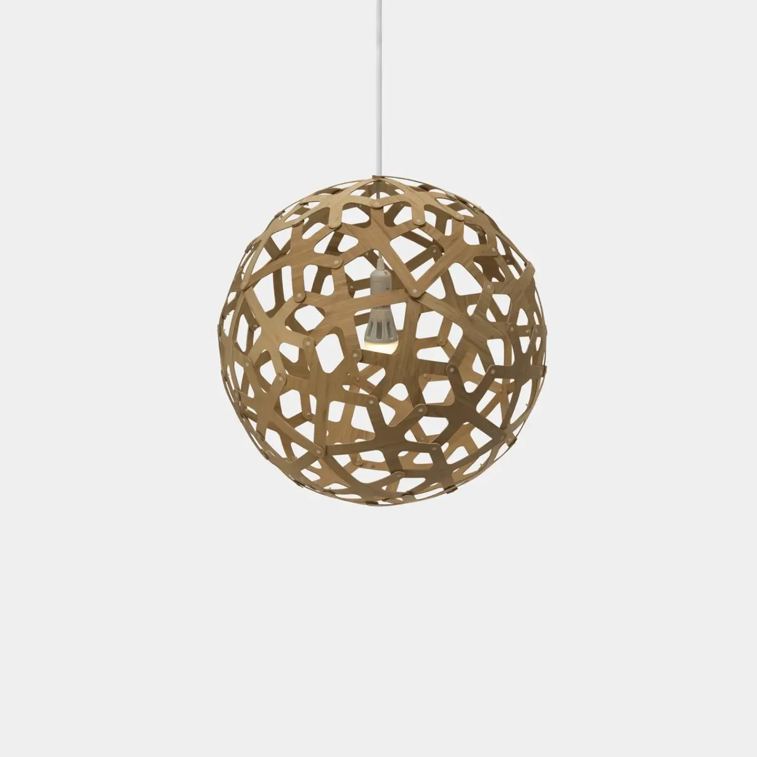 Discount David Trubridge - Coral Pendel - Caramel Ø 60 cm