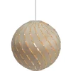 Hot David Trubridge - Ebb Bounce Lampe, natur