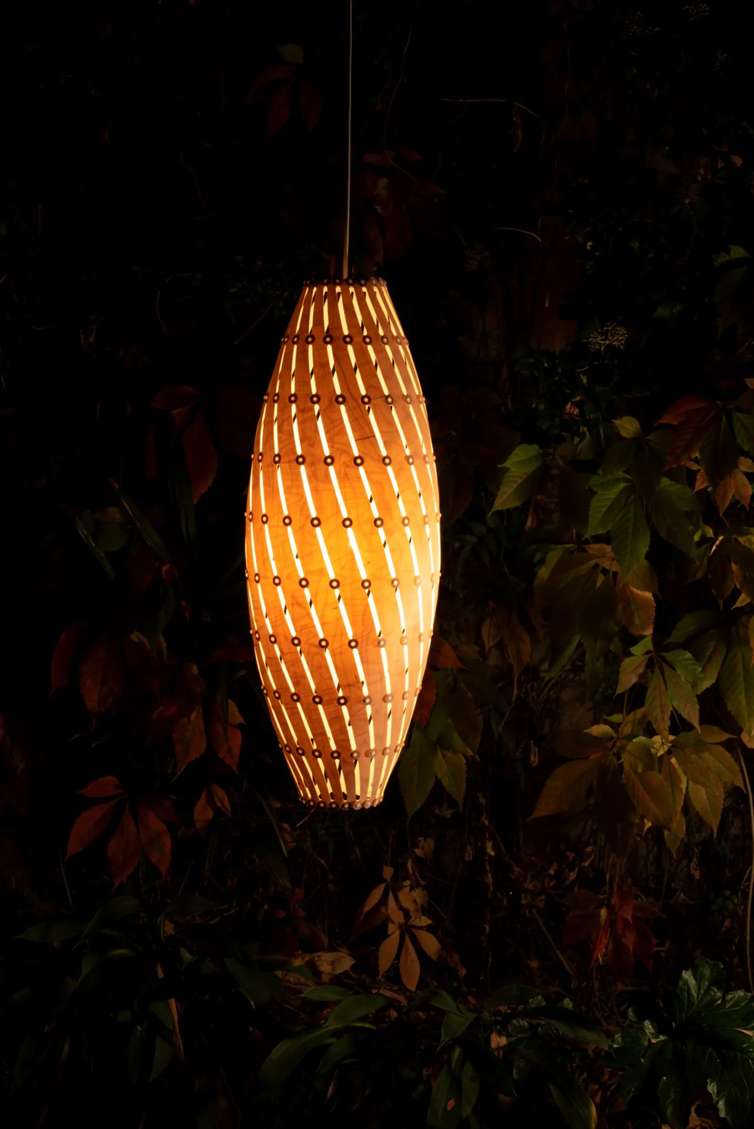 Sale David Trubridge - Ebb Roll Lampe, natur