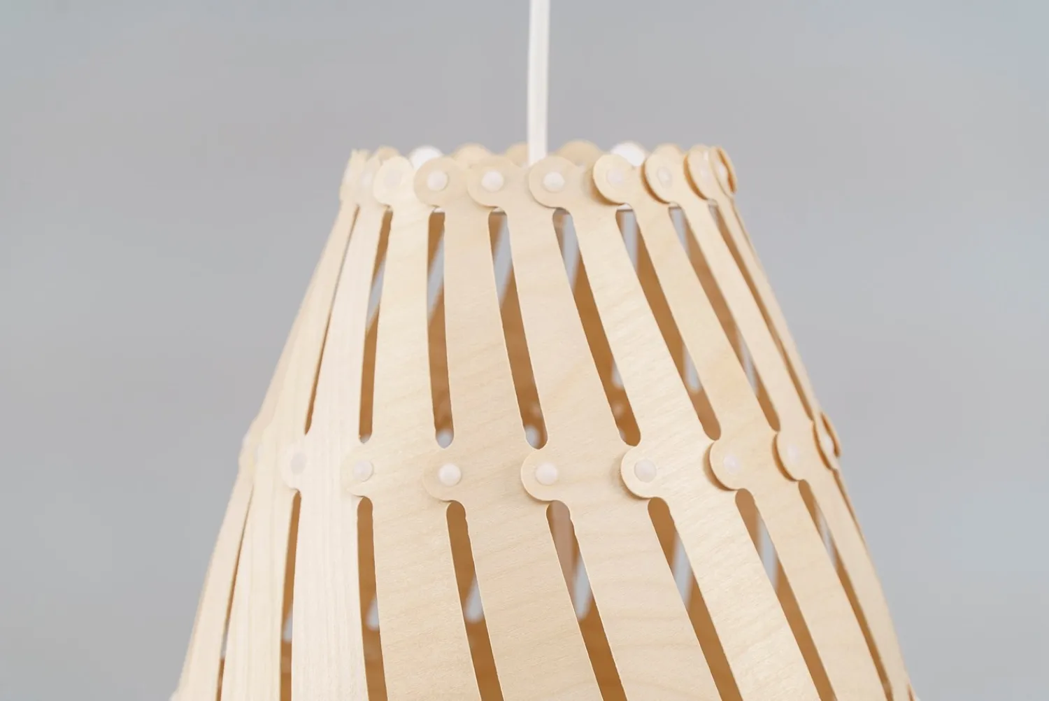 Sale David Trubridge - Ebb Roll Lampe, natur