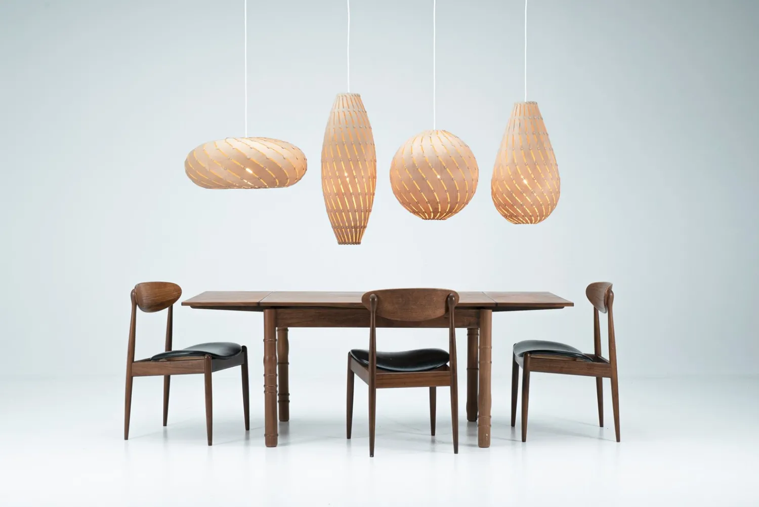Sale David Trubridge - Ebb Roll Lampe, natur