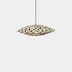 Sale David Trubridge - Flax Pendel - Black/Natur, 80 cm