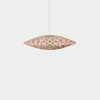 Clearance David Trubridge - Flax Pendel - Pink, 80 cm