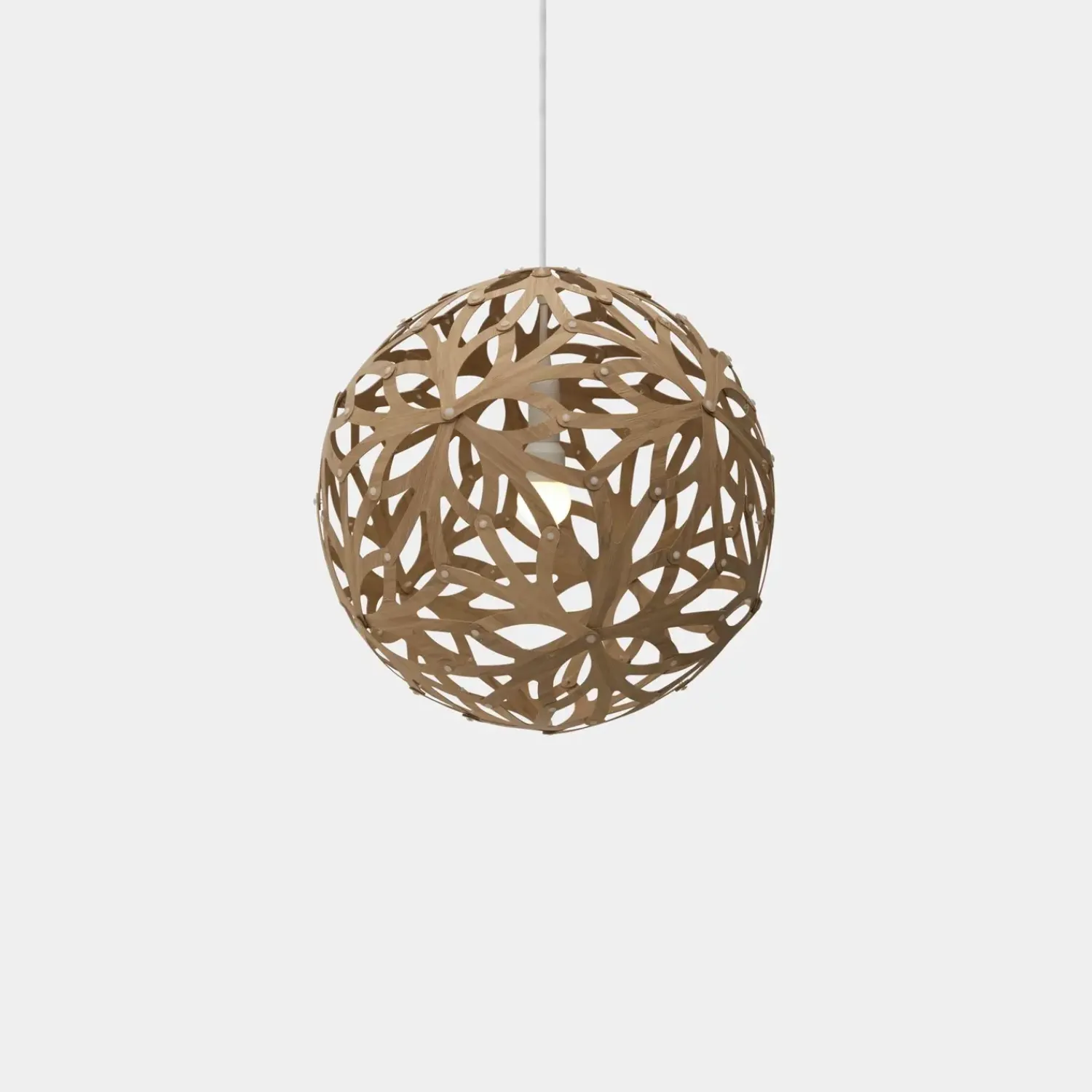 Clearance David Trubridge - Floral Pendel - Caramel Ø 80 cm