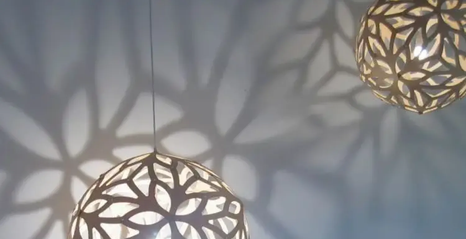 Discount David Trubridge - Floral Pendel - Bamboo Ø 80 cm