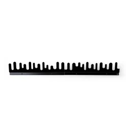 Clearance Design House Stockholm - Wave Hanger knagerække - Sort