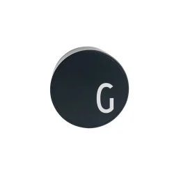 New Design Letters - iphone oplader - Charger - "G" - Sort
