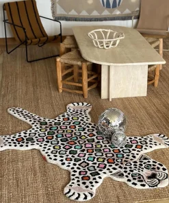 Discount Doing Goods - Disco Leopard Gulvtæppe - Large