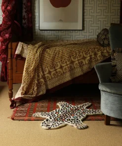 Outlet Doing Goods - Disco Leopard Gulvtæppe - Small