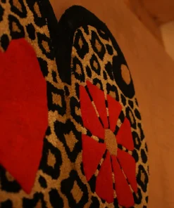 New Doing Goods - Looney Leopard Butterfly Gulvtæppe - Large