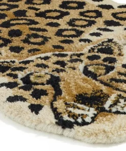 Outlet Doing Goods - Loony Leopard tæppe - Small - 92 x 63 cm