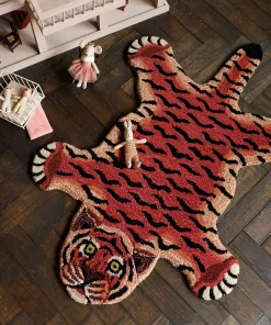 Outlet Doing Goods - Tula Wise Tiger Gulvtæppe - Large