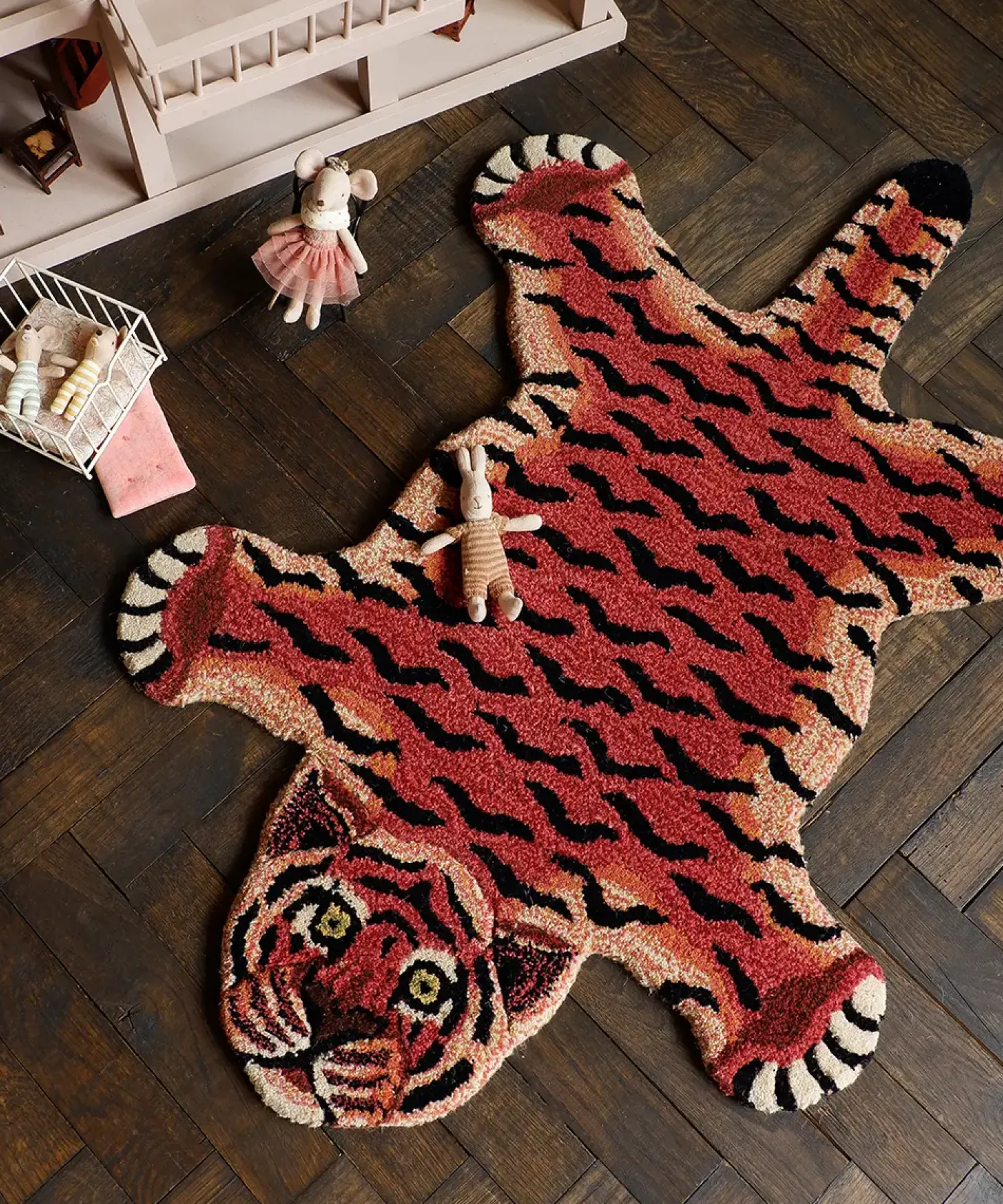 Discount Doing Goods - Tula Wise Tiger Gulvtæppe - Small
