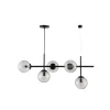 Online Dyberg Larsen - Como Pendel Lampe, Sort, 93x39 cm