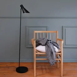 Outlet Dyberg Larsen - Denver gulvlampe - Mat sort