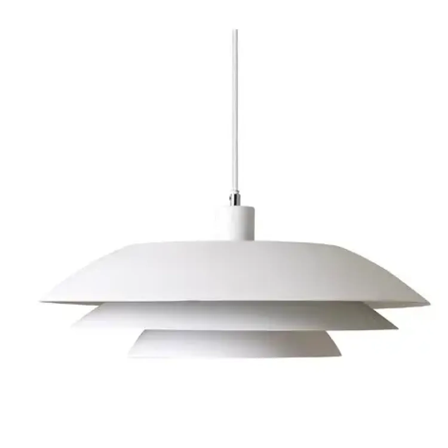 New Dyberg Larsen - DL45 pendel Lampe - Mat hvid, 45 cm x 13 cm