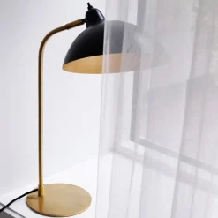 Clearance Dyberg Larsen - Futura Antik Brass Table bordlampe