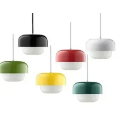 Online Dyberg Larsen Dyberg-Larsen - HAIPOT pendel Lampe - Mørkegrøn, Ø23 cm H: 15 cm