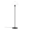 New Dyberg Larsen - Jazz gulvlampe - Opal/Sort