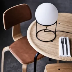 Outlet Dyberg Larsen - Moon bordlampe - Hvid