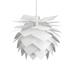 Discount Dyberg Larsen - PineApple Pendel Lampe - Small - Hvid, 30 x 35 x 35 cm