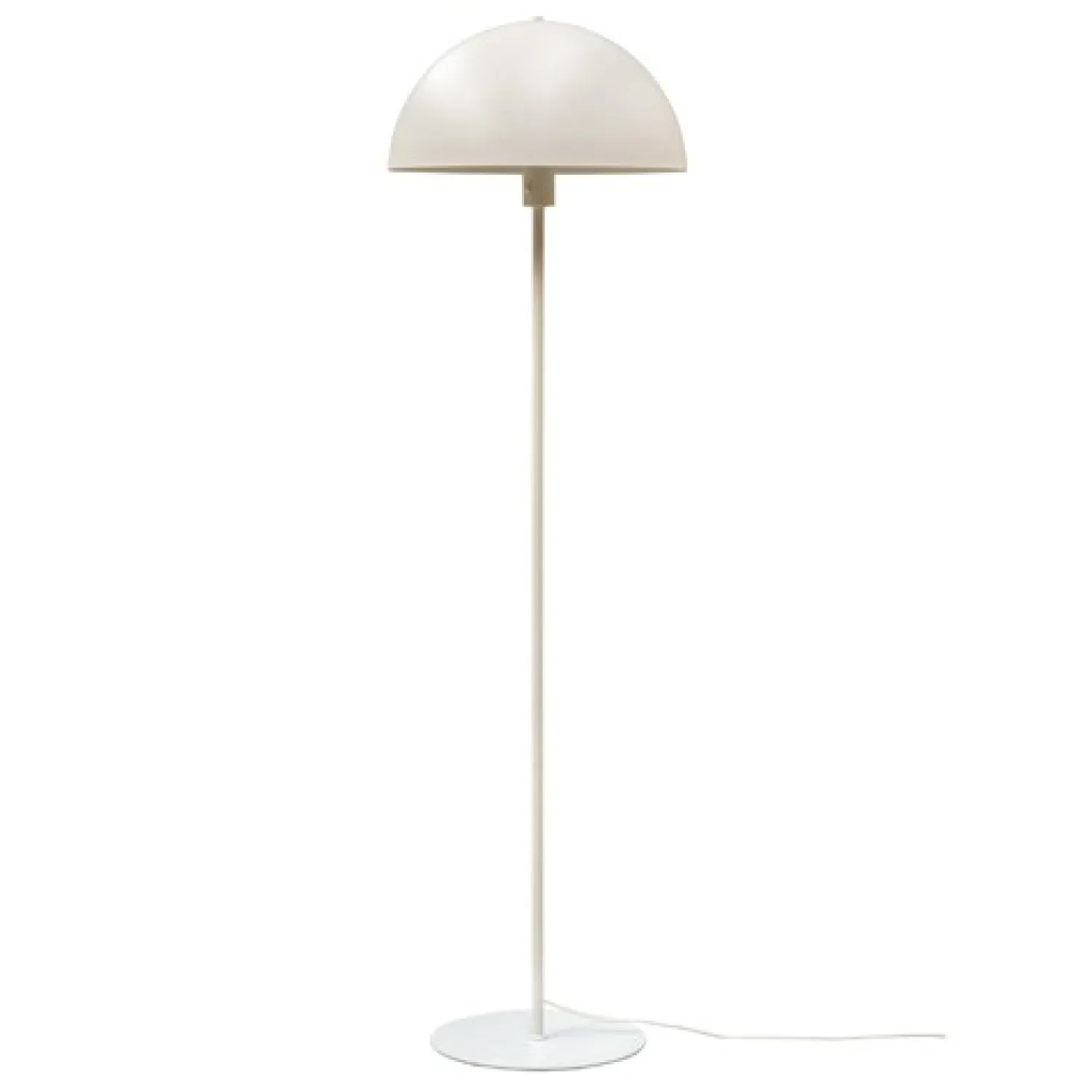Clearance Dyberg Larsen - Stockholm gulvlampe - Mat hvid, 140 cm