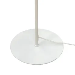 Clearance Dyberg Larsen - Stockholm gulvlampe - Mat hvid, 140 cm
