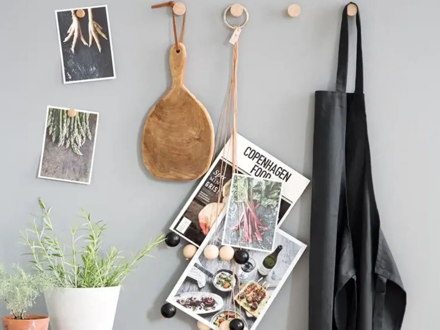 Best By Wirth Ekta Living - Knager i olieret eg - 2 styk