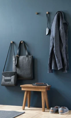 By Wirth Ekta Living - Knager i røget eg - 2 stk.