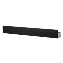 Sale By Wirth Ekta Living - Knivmagnet Hylde - Magnet Shelf - Sort Eg - 40 cm